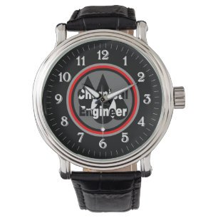 Montre L'ingénieur chimiste laisse tomber le cercle
