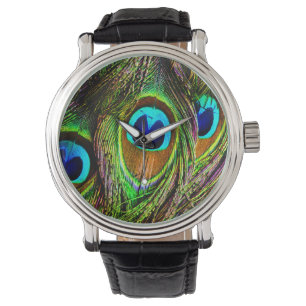 Montre L'invasion des plumes de paon