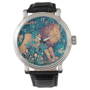 Montre Lion dans la forêt, William Morris Watch