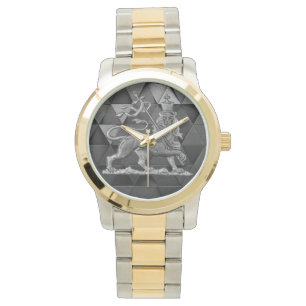 Montre Lion de Judah Jah Rastafari Rasta Reggae Roots INI