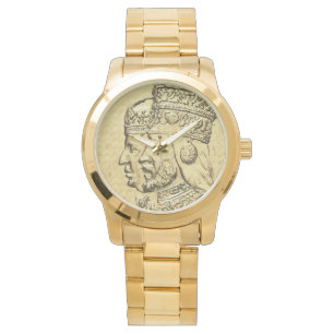 Montre Lion de Menen Rasta d'impératrice de Haile