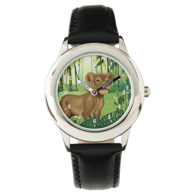 Montre Lion King | Simba Dans La Jungle (devant)