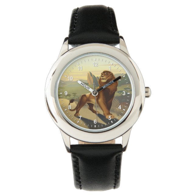 Montre Lion King | Simba Sur Les Terres De La Fierté (devant)