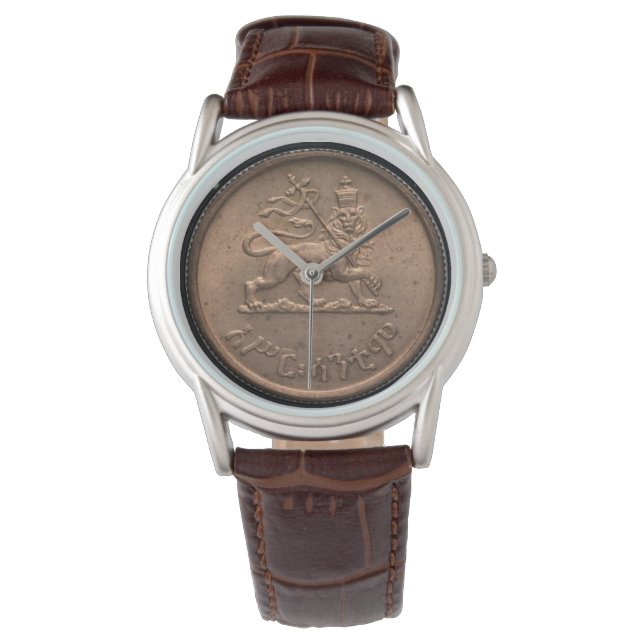 Montre Lion of Judah - Haile Selassie - Rastafari Watch A (devant)