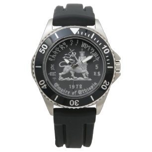 Montre Lion of Judah - Haile Selassie - Rastafari Watch A