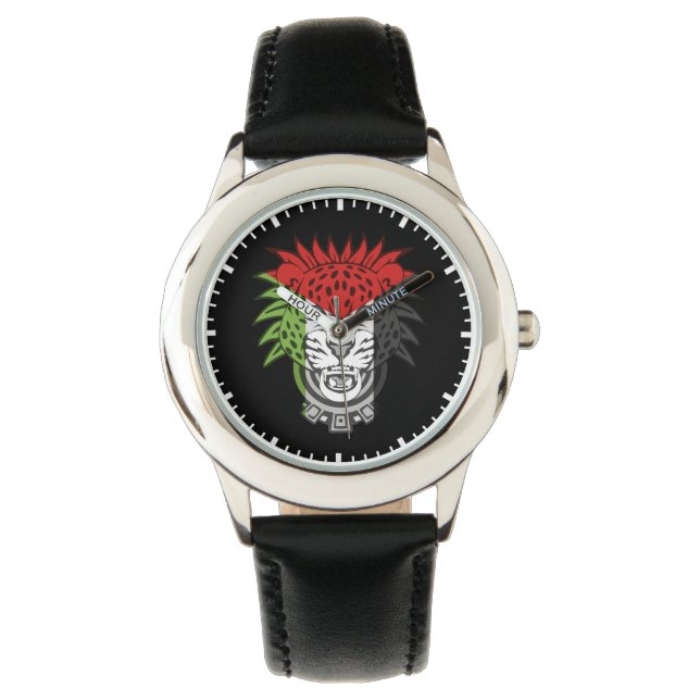 Montre Lion palestinien - Palestine FLAG Lion (devant)