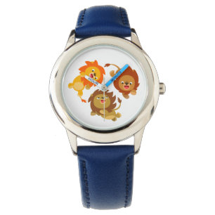 Montre Lions Cartoon sans poids