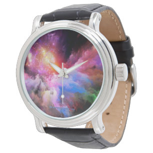 Montre L'oeuvre Cloud de SlipperyJoe abstraite surre vibr