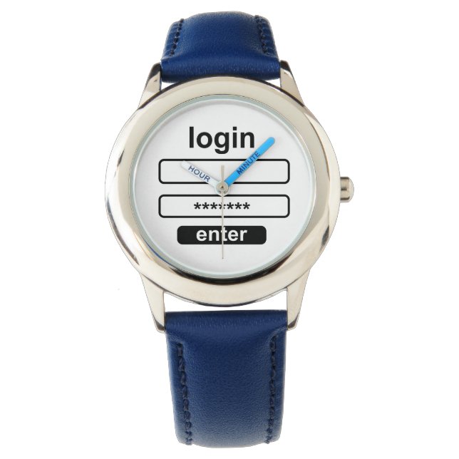 Montre Login enter (devant)