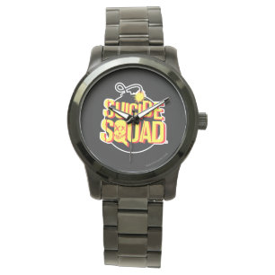 Montre Logo de bombe du peloton   de suicide