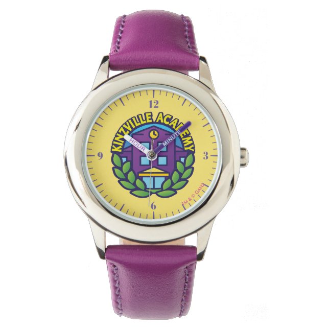 Montre Logo de l'Académie de Kinzville (devant)