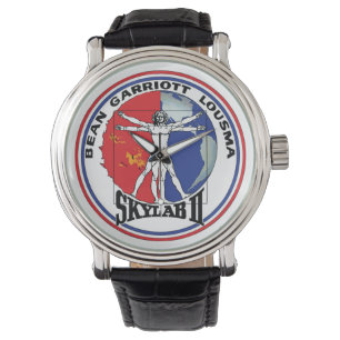 Montre Logo de patchs de mission de Skylab 2 Vitruvian Ma
