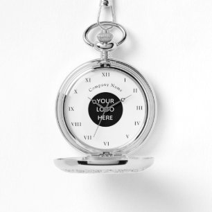 Montre Logo d'entreprise Black Professional