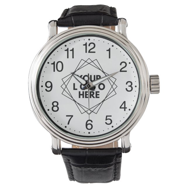 Montre Logo d'entreprise personnalisé (devant)