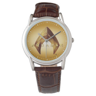 Montre Logo d'or d'Aquaman   Aquaman