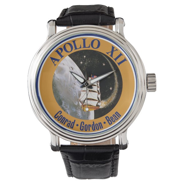 Montre Logo du correctif de mission Apollo 12 (devant)