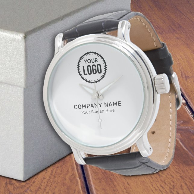 Montre Logo Et Slogan Personnalisés Avec Promotions (Créateur téléchargé)