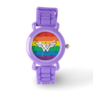 Montre Logo Wonder Woman Rainbow
