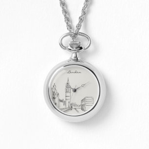 Montre London Art Drawing Simple
