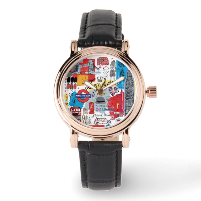 Montre Londres, Angleterre (Recto)