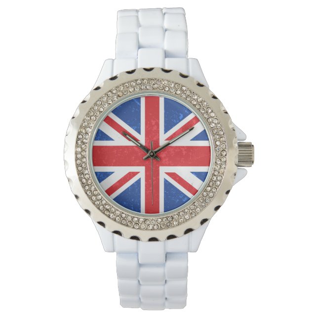 Montre Londres, British Flag (devant)