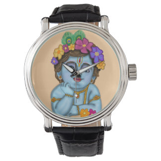 Montre Lord Krishna Wall Clock