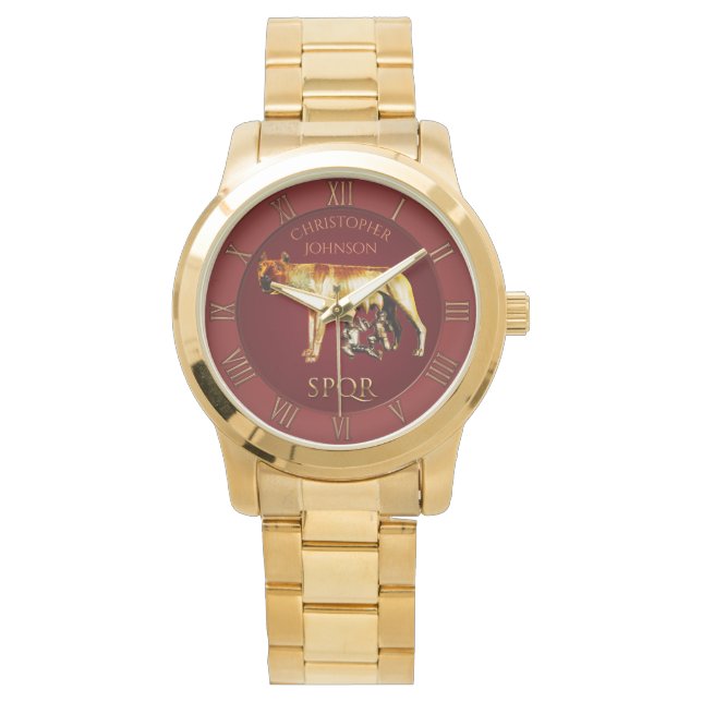Montre Loup de Capitoline (devant)