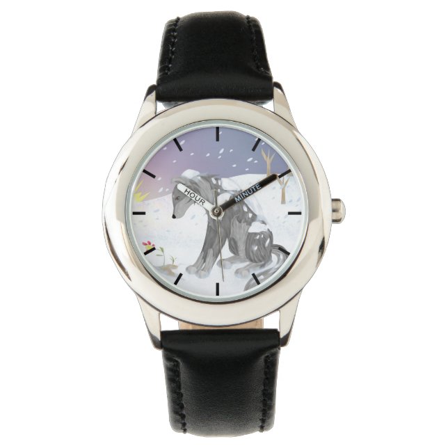 Montre Loup d'hiver (devant)