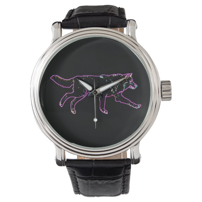 Montre Loup électrique (devant)