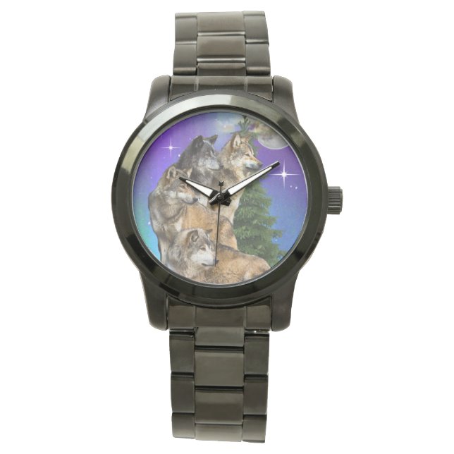 Montre Loup et lune (devant)