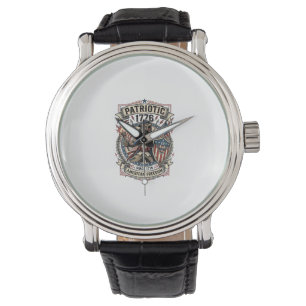 Montre Loup-garou patriotique Patriote Horreur Monstre Pa