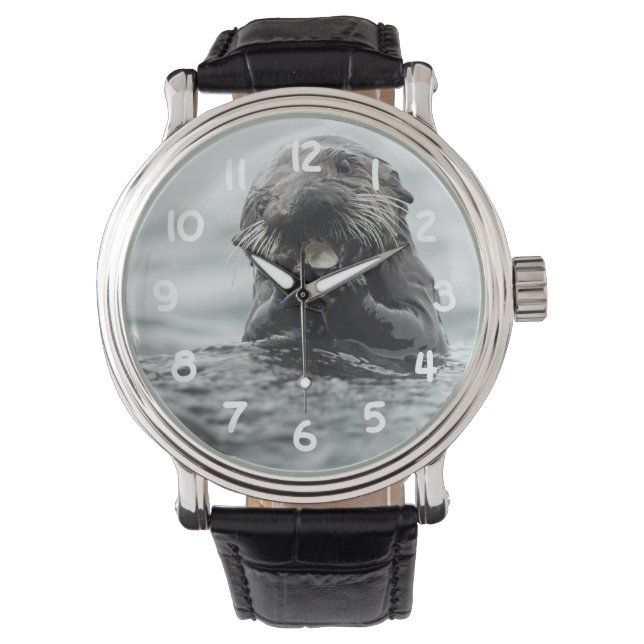 Montre Loupe de mer adorable (devant)