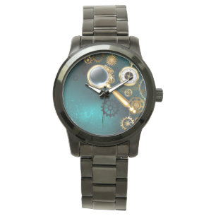Montre Loupe en style Steampunk