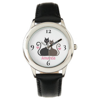 Montre "Love Cats" Design Custom eWatch