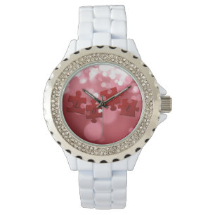 Montre Love Script Puzzle Pièces