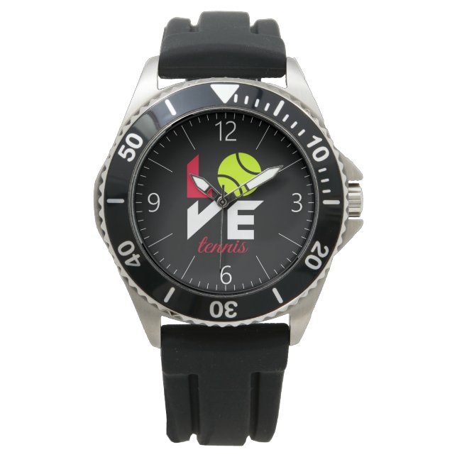 Montre Love tennis (devant)