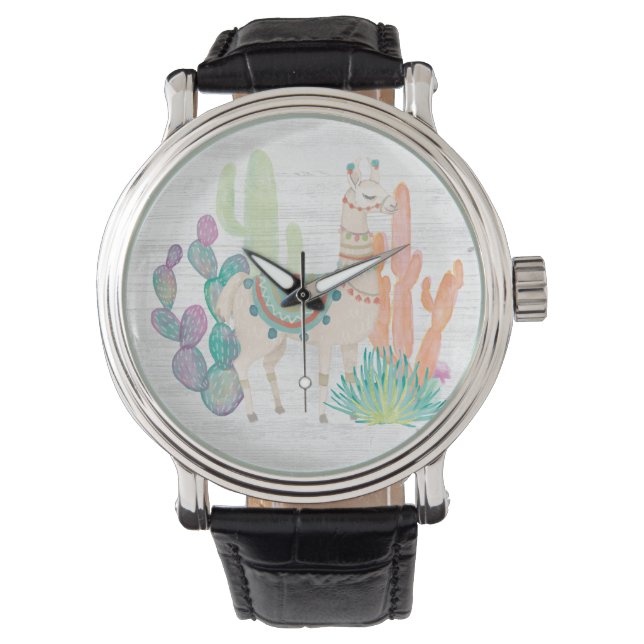 Montre Lovely Llamas II (devant)