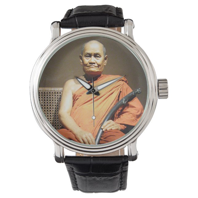 Montre Luang Poo Cha Subhaddho ... Moine bouddhiste (devant)