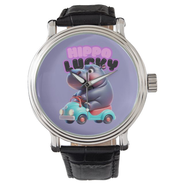 Montre Lucky Hippo Smart Watch (devant)