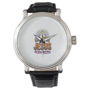 Montre Luira pour Jésus Laissez Votre Lumière Briller Chr