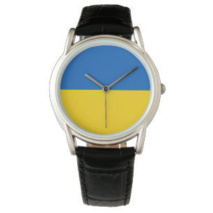 Montre L'Ukraine drapeau du patriotisme ukrainien