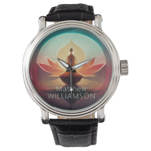 Montre Lumière Et Paix Intérieure Avec Votre Nom