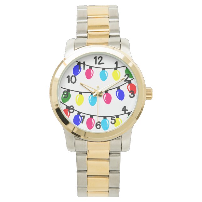 Montre Lumières de Noël (devant)