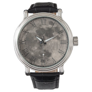 Montre Lune image superbe d'impression de photo en