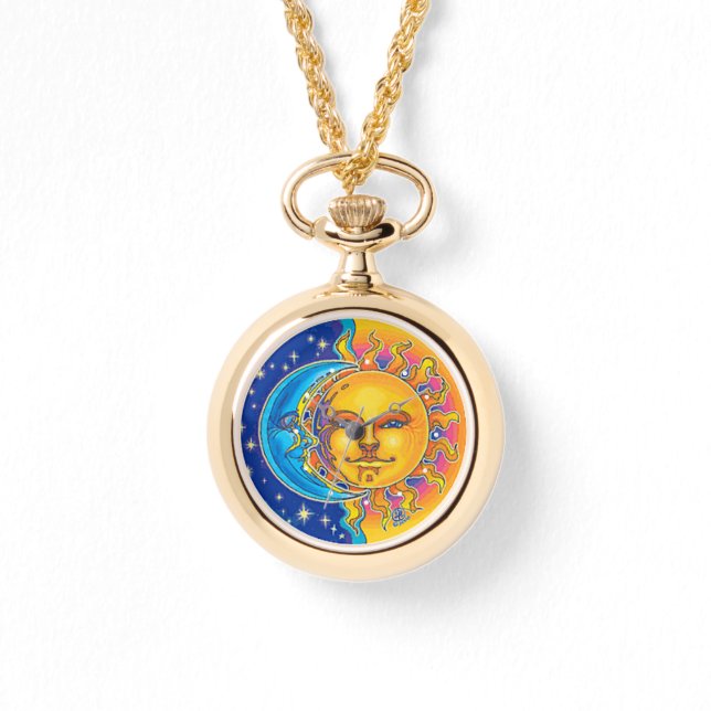 Montre lunette et soleil or wraparion (Recto)