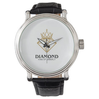 Montre Luxueux Sacha Jewelry Logo Diamant Élégant Argent 