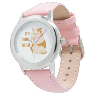 Montre Ma bête intérieure fainéante citation de motivatio
