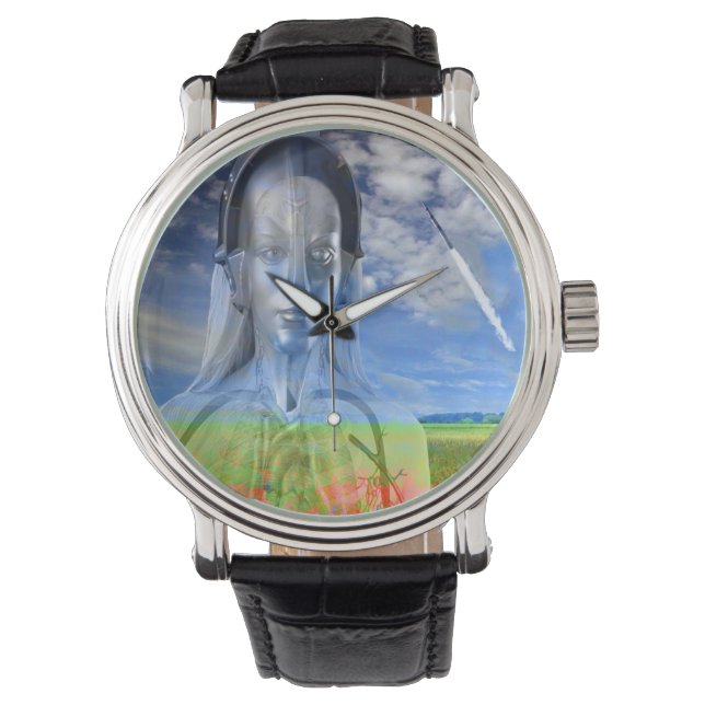 Montre Machine à argent (devant)