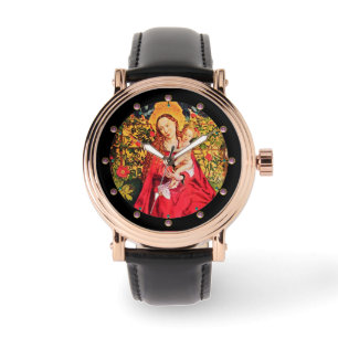 MONTRE MADONNA DU ROSE BOWER, PINK AMÉTHYST GEMS