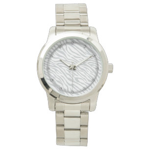 Montre Magic Zebra Stripes Click to Customize Grey Color